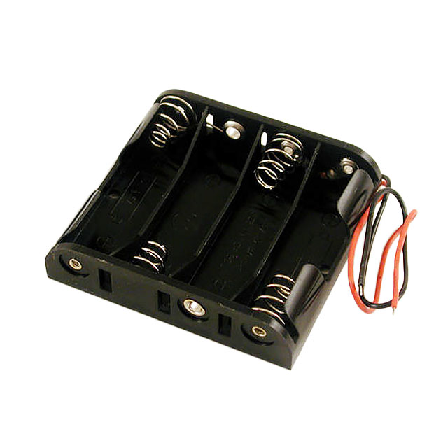 【BH4AAW】BATT HOLDER AA 4 CELL WIRE LEADS