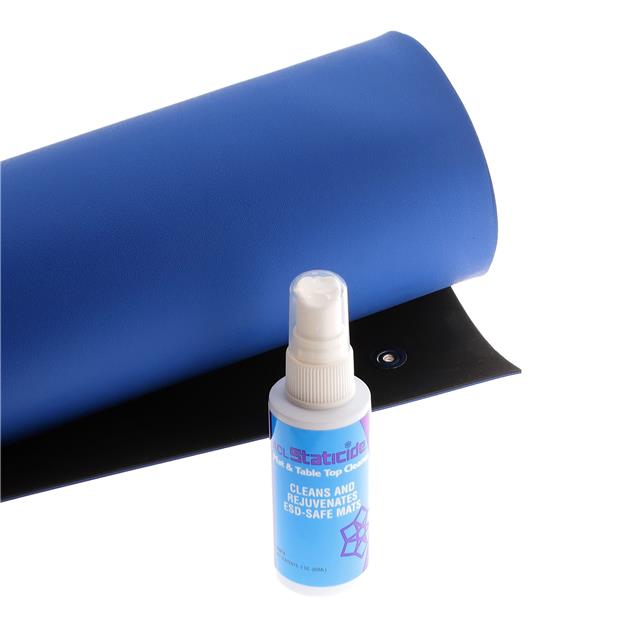 【7275RBM2448】TABLE MAT ELASTOMER BLUE 4' X 2'