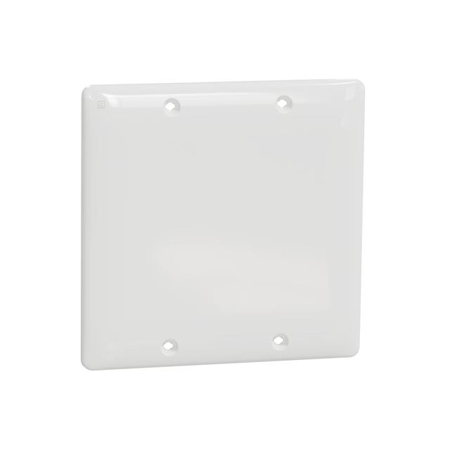 【SQWS140002WH】2 GANG BLANK WALL PLATE WH