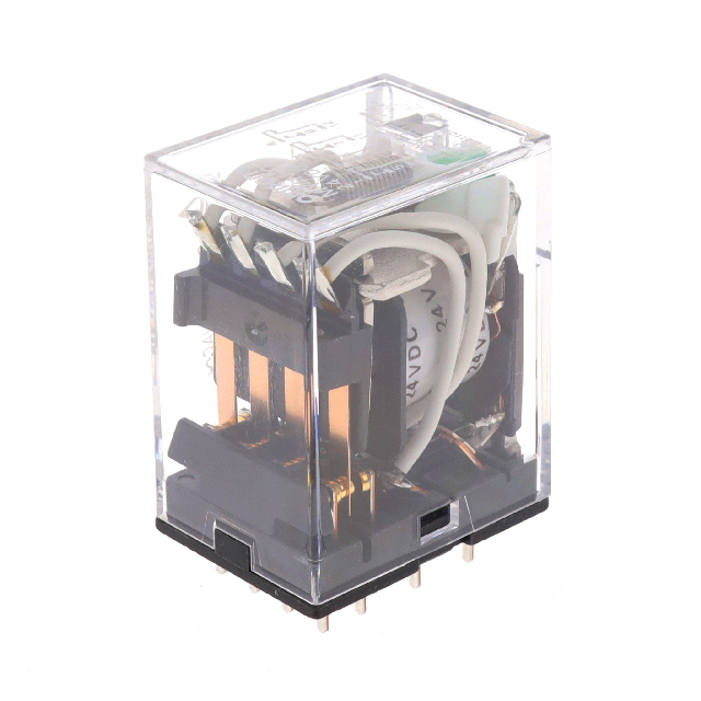 【MY4N-02-DC24】RELAY GEN PURPOSE 4PDT 3A 24V