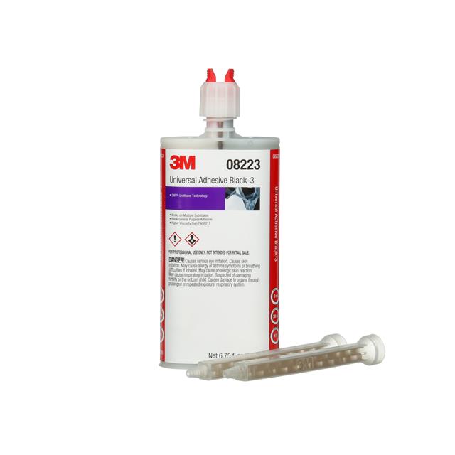 【08223】3M UNIVERSAL ADHESIVE BLACK - 3,