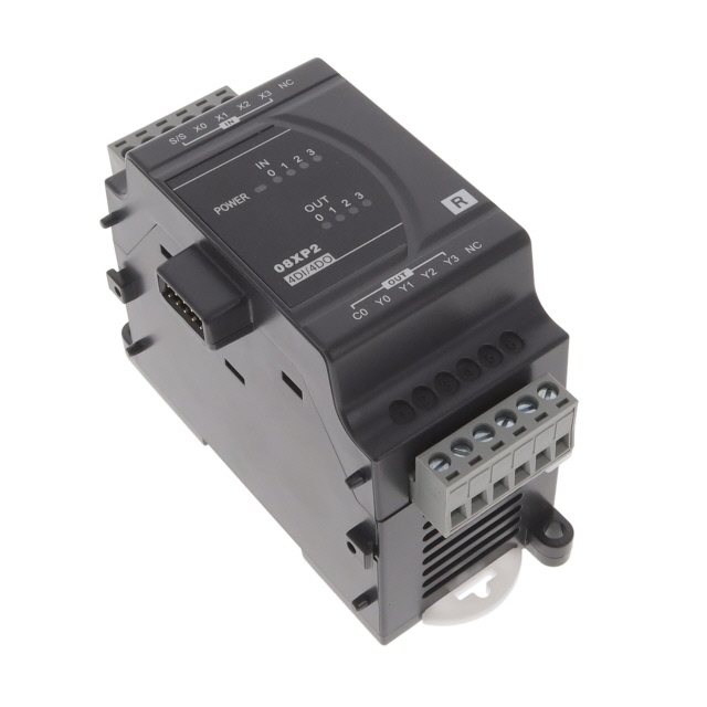 【DVP08XP211R】I/O MODULE 4 DIGITAL 4 RELAY 24V