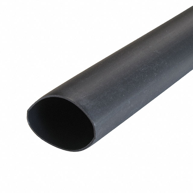 【F4211IN BK105】HEATSHRINK 1" X 4' BLACK