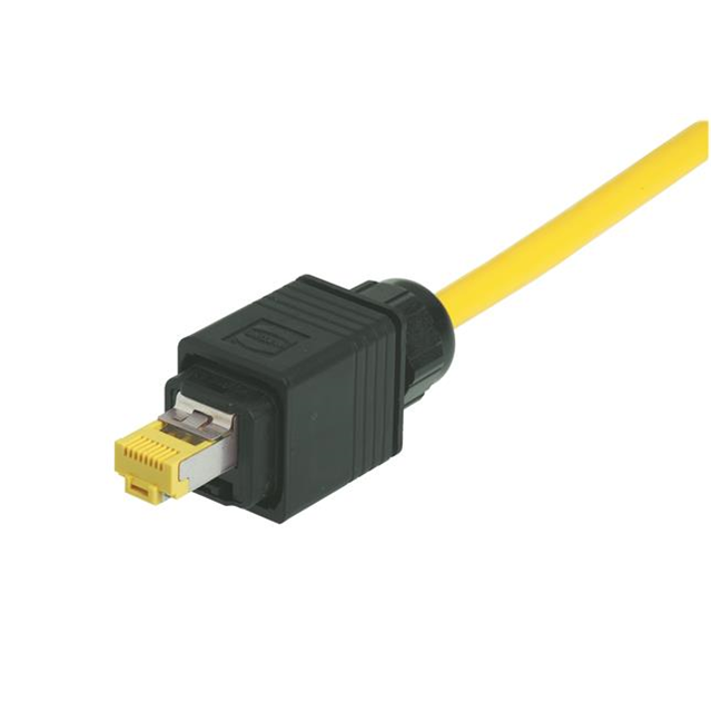 【09352280421】HAN PUSHPULL RJ45 10G PLASTIC