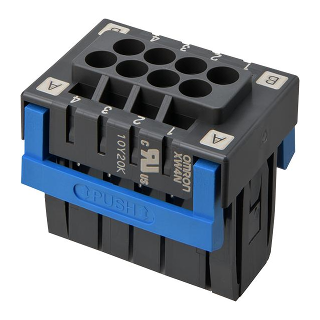 【XW4N-12D2-S】TERM BLOCK PLUG 12POS 3.50MM