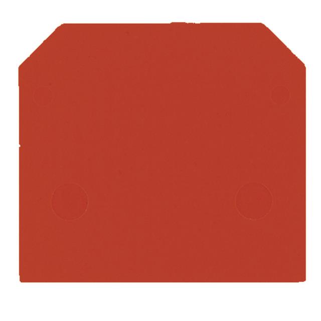 【0117900000】CONN TERM BLK END PLATE RAIL RED