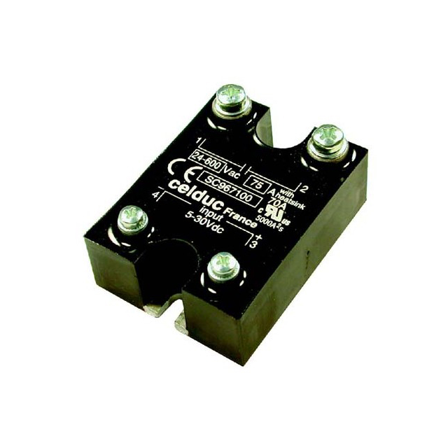 SSR RELAY SPST-NO 50A 24-520V【SC864110】