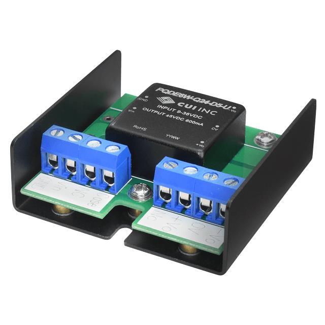 【PQDE6W-Q24-S3-U】DC-DC ISOLATED, 6 W, 9~36 VDC IN