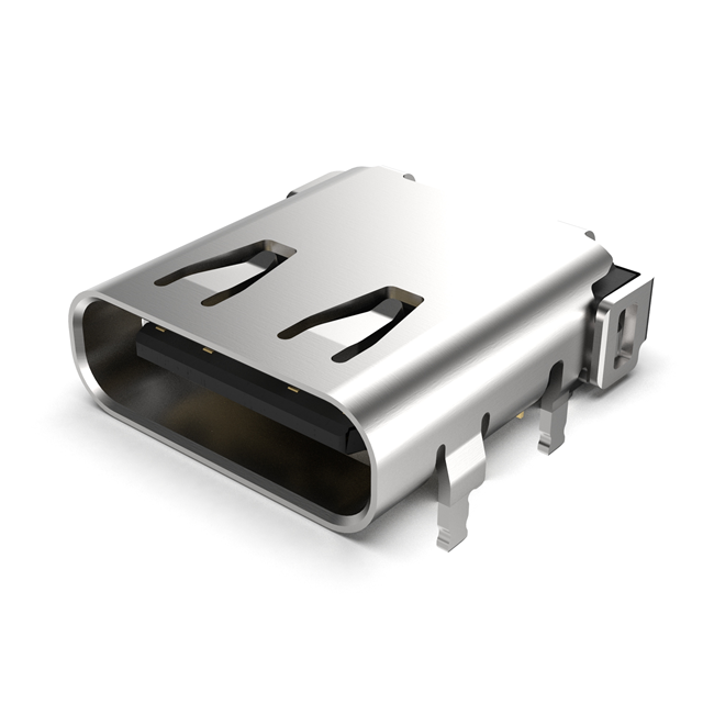 【USB4056-03-A】USB C 3.2 REC, HORZ, HYBRID PCB