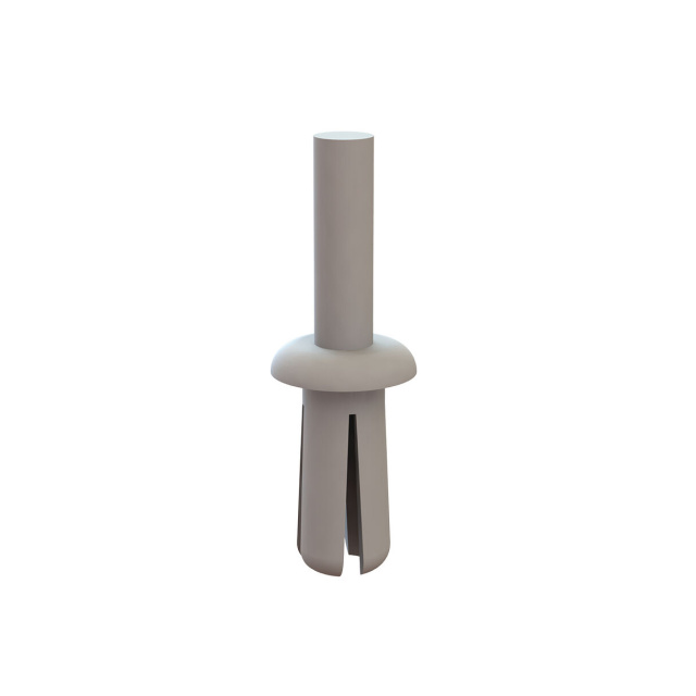 PUSH RIVET NYLON NATURAL【61PR400600】