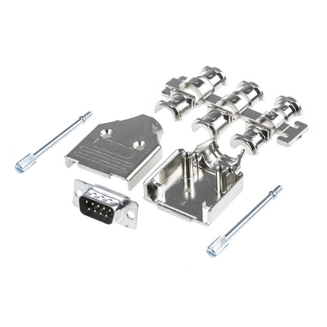 9 WAY D-SUB HOOD DIE CAST TOP EN【MHDM9-DM9P-K】