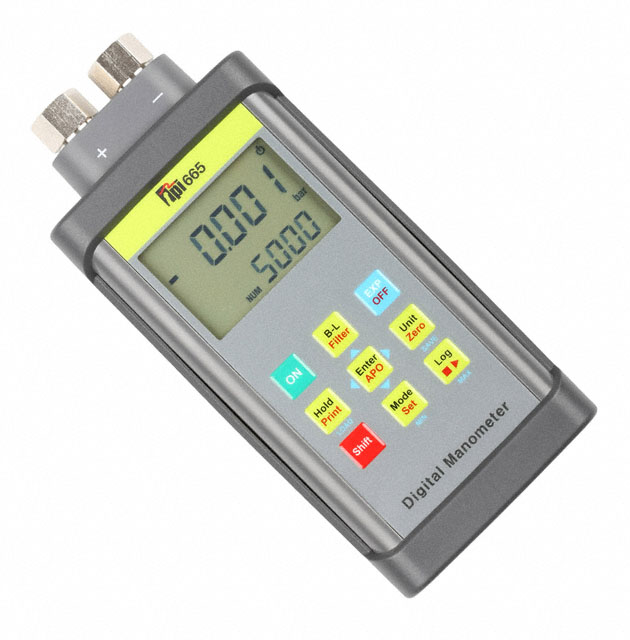 【665】DUAL INPUT MANOMETER W/LOGGING