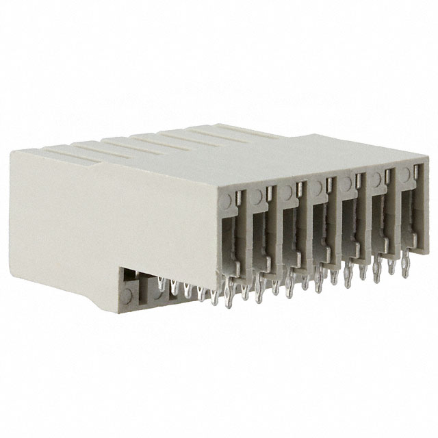 【120943-5】CONN RCPT BLADE PWR 7POS PCB