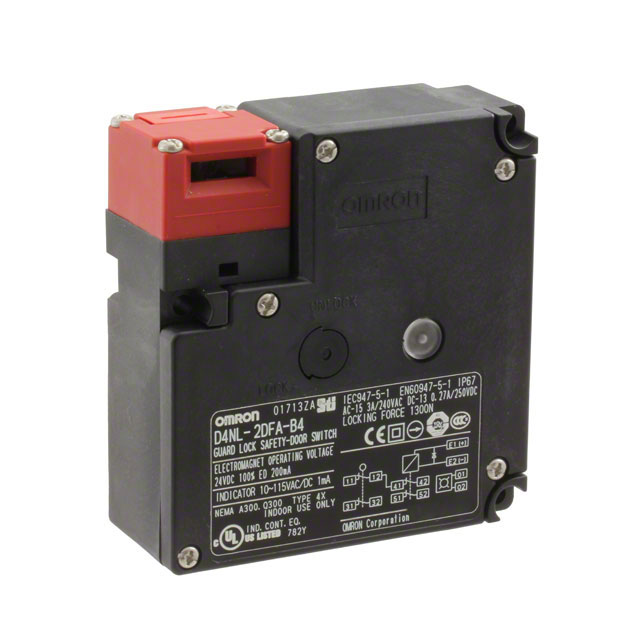 【D4NL-2DFA-B4】INTERLOCK SOLENOID RELEASE DPST