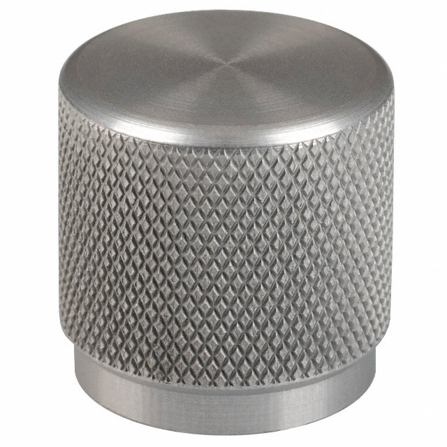 【OEJNI-63-1-6】KNOB KNURLED 0.125" METAL