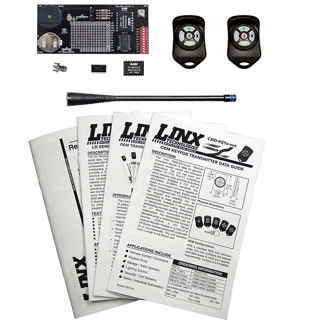 KIT EVAL KEYFOB 433 MHZ 5 BUTTON【EVAL-433-KF】