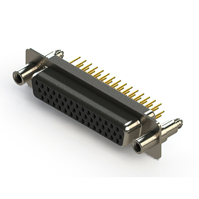 CONN D-SUB HD RCPT 44P VERT SLDR【638-M44-230-BN6】