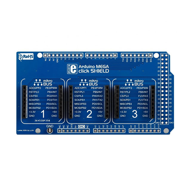 BOARD ARDUINO MEGA CLICK SHIELD【MIKROE-1900】