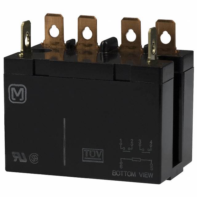 RELAY GEN PURPOSE DPST 25A 24V【HE2AN-DC24V】