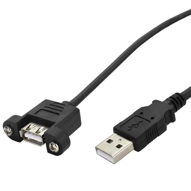 【SC-2APK001F】CABLE USB 2.0 MALE TO FEMALE 1FT
