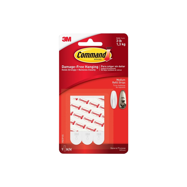 COMMAND MEDIUM REFILL STRIPS【17021P-ES】