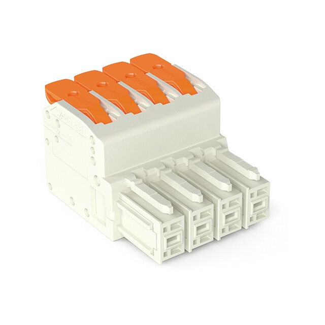 【831-1105】TERM BLOCK PLUG 5POS 7.62MM