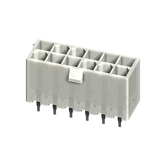 【CP-01312110】4.20MM 12 POS DUAL ROWS STRAIGHT