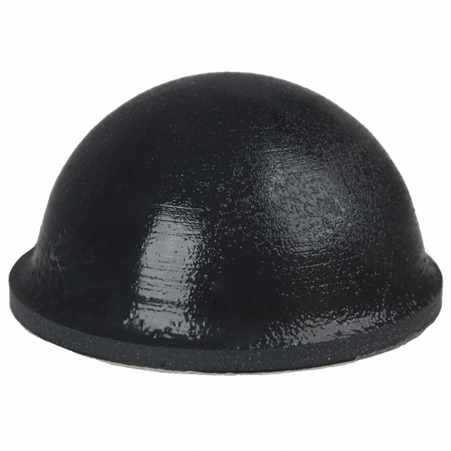 【SJ-5017 (BLACK)】BUMPER CYLINDRICAL 0.75" DIA BLK