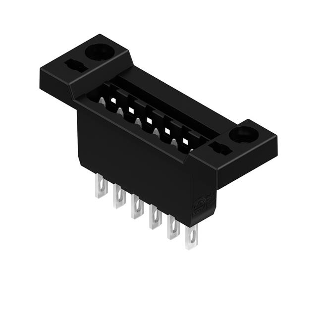TERM BLK HEADER 6POS BLACK【1635780000】