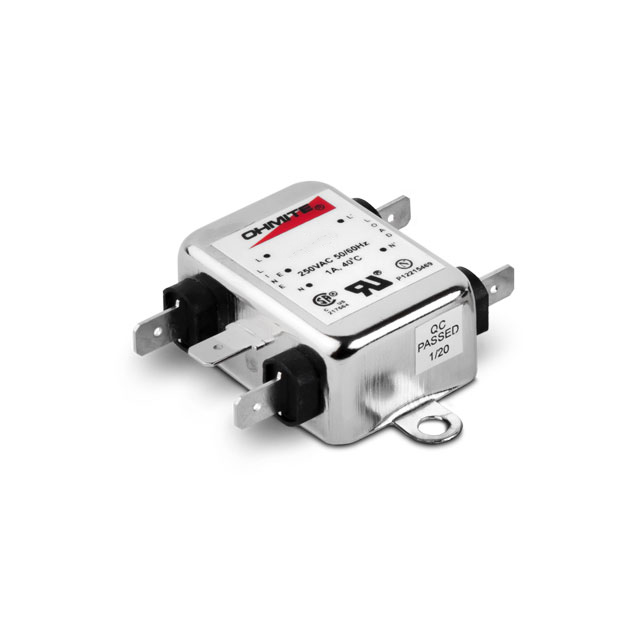 LINE FILTER 250VAC 3A CHASS MNT【AGM-03】