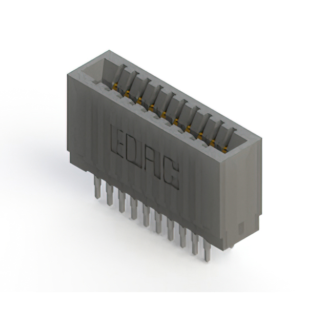 【745-020-560-201】CONN EDGE DUAL FMALE 20POS 0.100