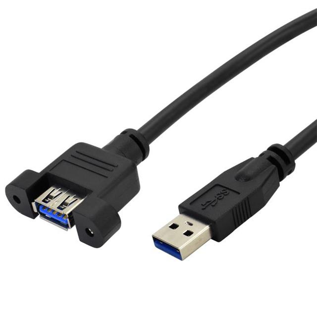 CABLE USB 3.0 MALE TO FEMALE 1FT【SC-3APK001F】