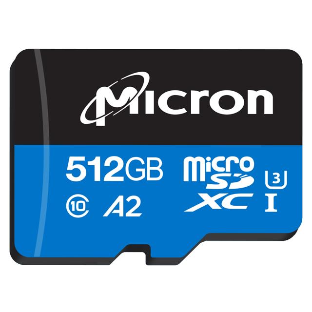 【MTSD512ANC8MS-1WT】MICRON INDUSTRIAL MICROSD CARD 5