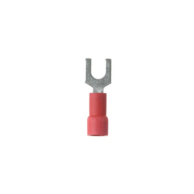 CONN SPADE TERM 18-22AWG #6 RED【PV18-6FX-CY】