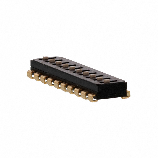 【EDS10SNNNTU04Q】SWITCH SLIDE DIP SPST 0.025A 24V