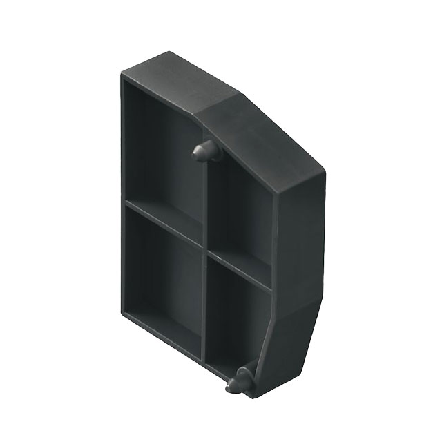 CONN TERM BLK SPACER BLACK【1250610000】