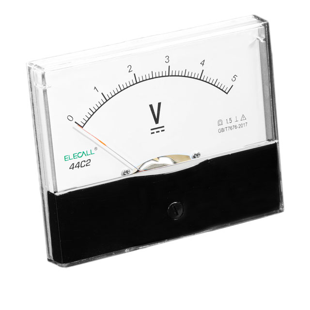 【3990】LARGE 5V ANALOG PANEL METER