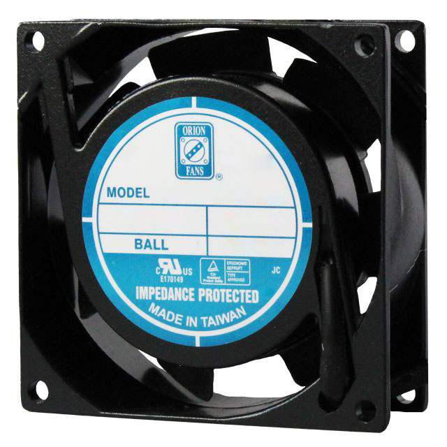 FAN AXIAL 60X30MM 230VAC WIRE【OA60AP-22-1WB】