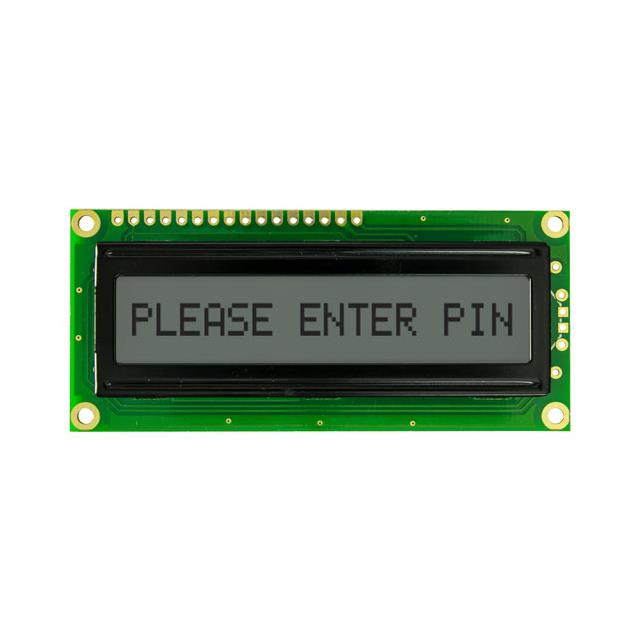 LCD MOD 16 DIG 16 X 1 REFLECTIVE【NHD-0116AZ-RN-GBW】