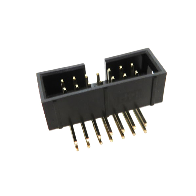 【BHR-14-HUA】CONN HEADER R/A 14POS 2.54MM