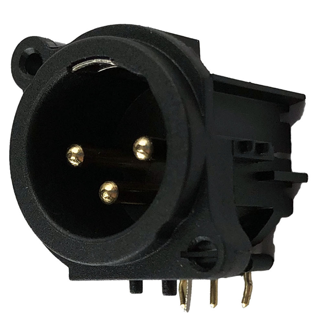 CONN RCPT MALE XLR 3POS SOLDER【IO-XLR3-M-EH】