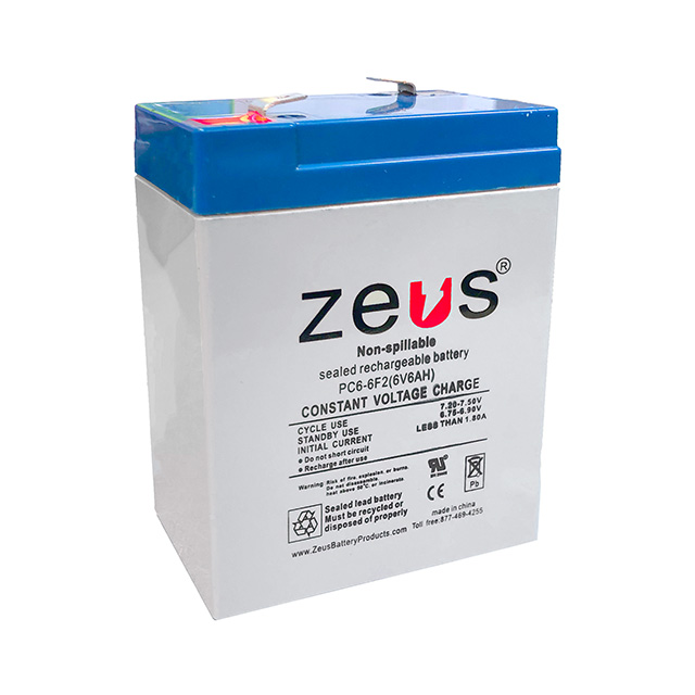 BATTERY LEAD ACID 6V 5AH【PC6-6F2】
