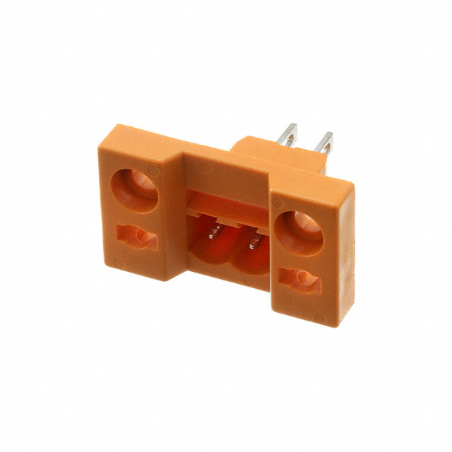 【1599130000】TERM BLK 2POS ORANGE
