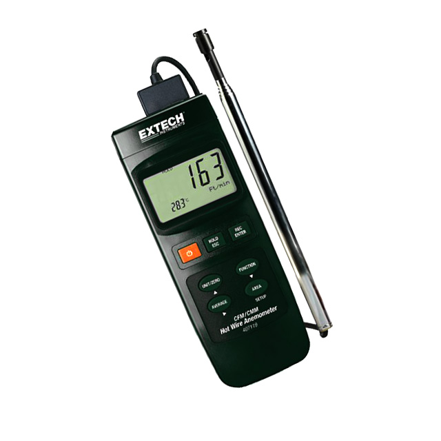 ANEMOMETER, HOT WIRE, CFM HEAVY【407119】