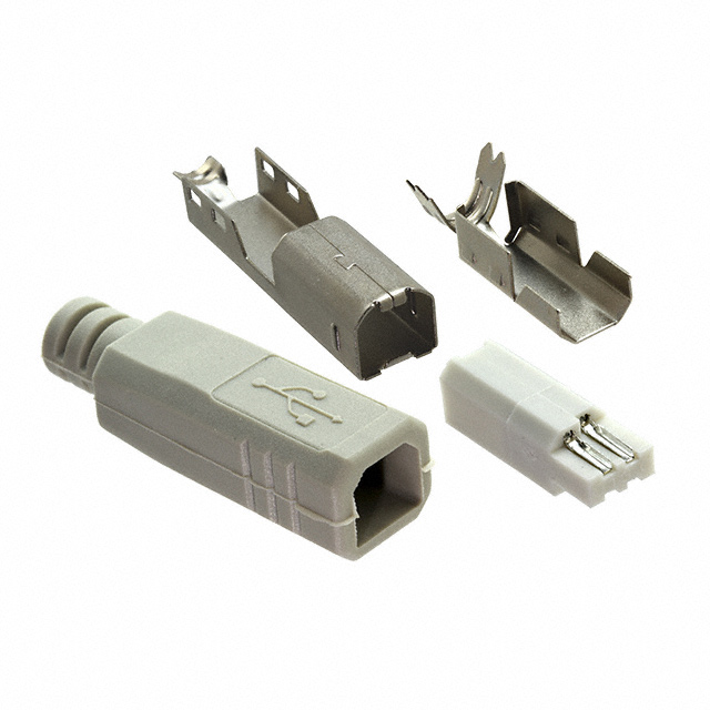 【1002-002-BE-KIT】CONN PLUG KIT USB2.0 TYPE-B