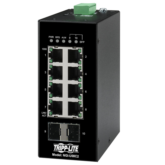 【NGI-U08C2】8-PORT UNMANAGED INDUSTRIAL GIGA