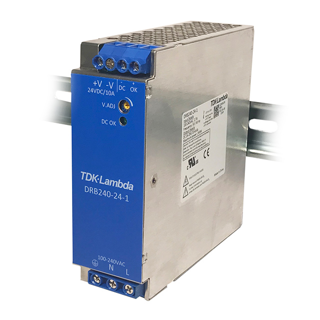 AC/DC DIN RAIL SUPPLY 24V 240W【DRB240-24-1】