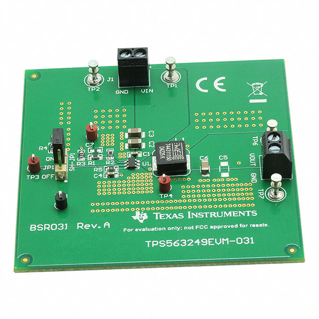 【TPS563249EVM-031】EVAL BOARD FOR TPS563249