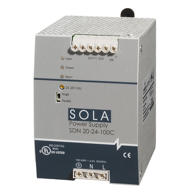 AC/DC DIN RAIL SUPPLY 24V 480W【SDN20-24-100C】