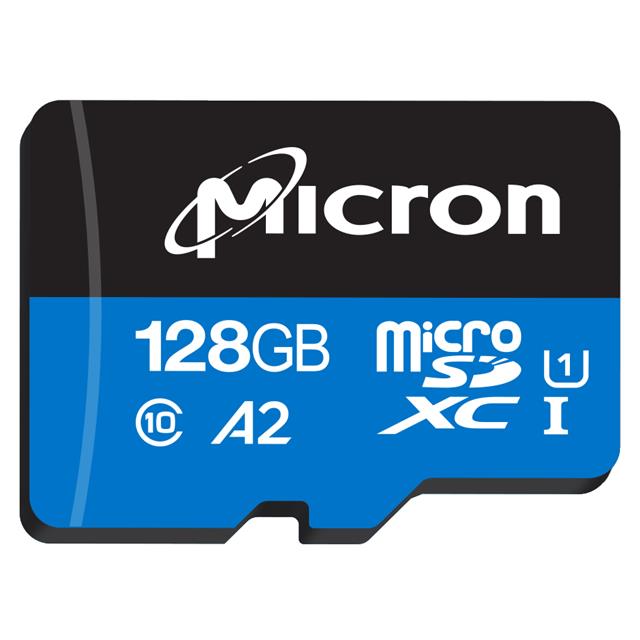 【MTSD128ANC8MS-1WT】MICRON INDUSTRIAL MICROSD CARD 1